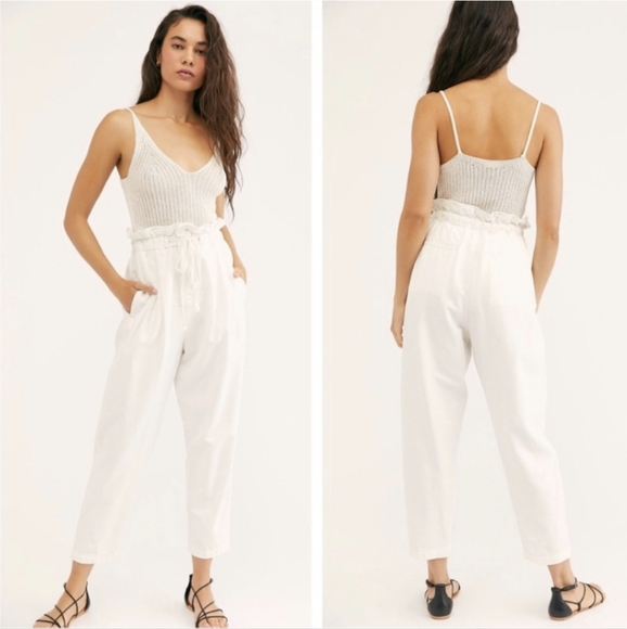 Free People Margate Pleated Trouser - Picture 1 of 8